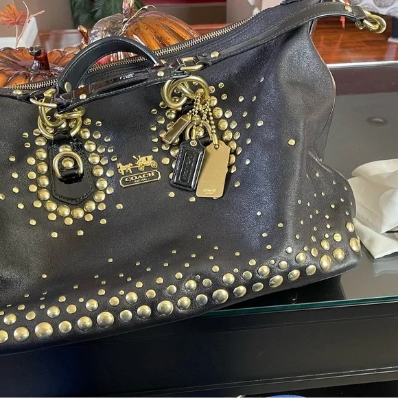 Coach Madison Sabrina Rivet Handbag - Picture 2 of 7